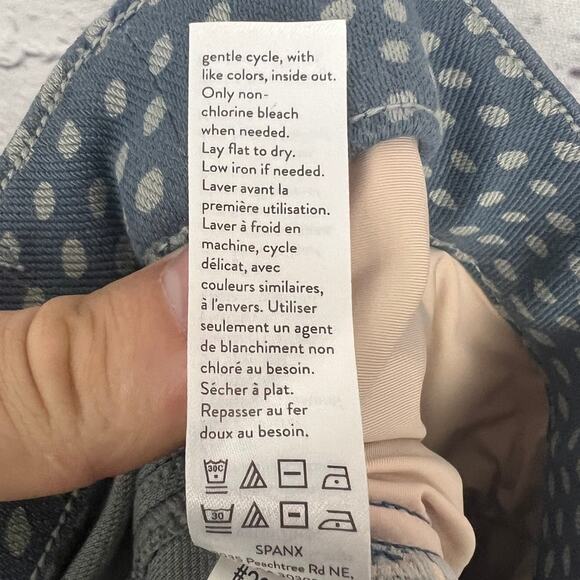 Spanx Womens M Jean-ish Staple Leisure Tummy Control Shaping Ankle Leggings - Picture 9 of 12